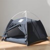 Lovely Caves Cat Tent Bed with Removable Non-Slip Soft Pad,