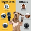 DOK TigerToes Premium Non-Slip Dog Socks for Hardwood Floors -