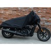 X AUTOHAUX M Black Motorcycle Half Cover Outdoor Waterproof Rain