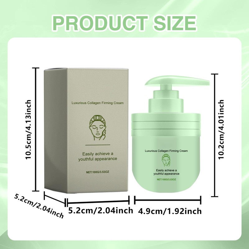 Asheyya 2 Pcs 100g Stdei Luxurious Collagen Firming Cream for