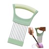 Onion Slicer Vegetable Chopper Onion Holder Slicing,Tomato Cutter with Cover
