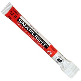 Snaplight 6 Inch Cyalume 12 Hour - Red - Qty One