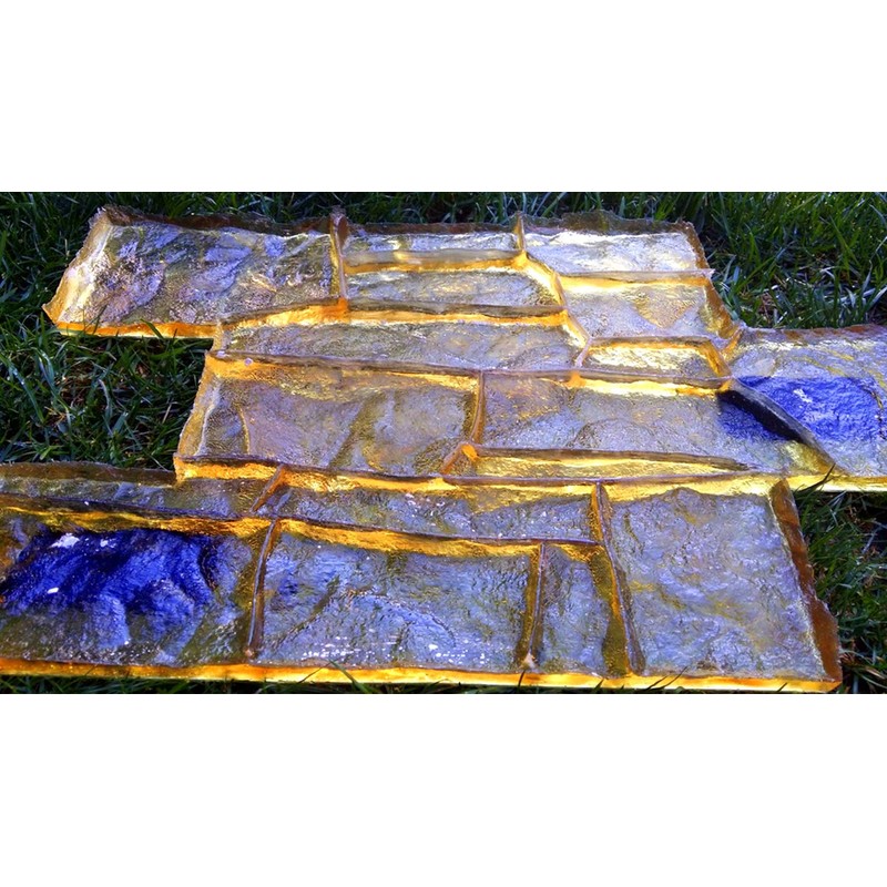 Granite Mat Stamp Texturing Skin Slate Pattern Stone Decorative Concrete