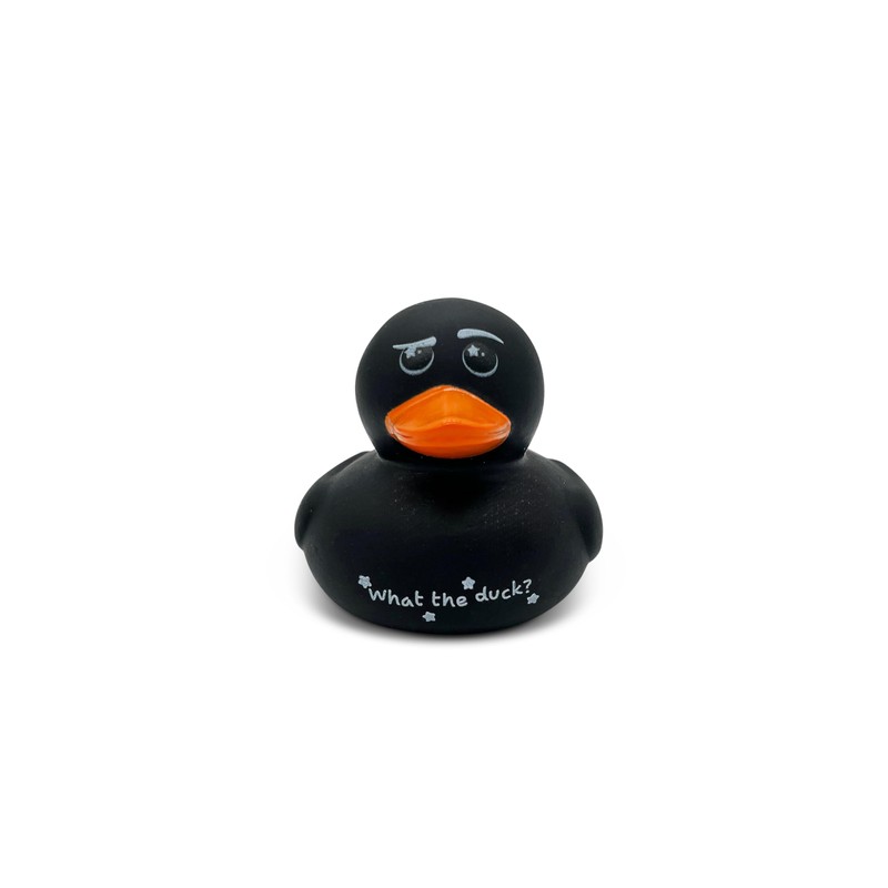 Punchkins Black Rubber Ducks with Hilarious Phrases - Funny Ducks