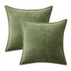 MIULEE Pack of 2 Couch Throw Pillow Covers 20x20 Inch