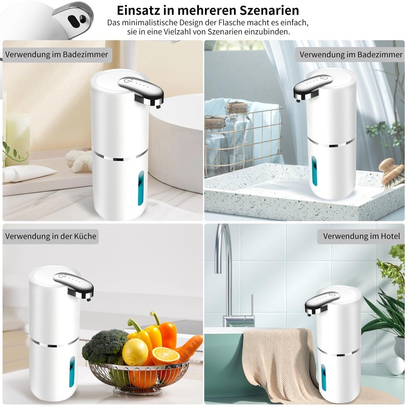 Automatic Soap Dispenser, Electric Soap Dispenser Automatic with Infrared Sensor,