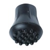 Extra Grip 5/8 Inch Black Rubber Replacement Cane Tip Each