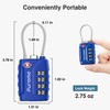 Puroma 2 Pack TSA Approved Luggage Locks, 4 Digit Combination