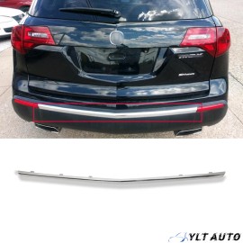 YLT Auto Fit 2010 2011 2012 2013 Acura MDX Molding Trim Chrome Accent Rear Bumper Stripe