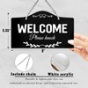 9"x5.35" Welcome Knock Hanging Sign or In Session Do Not