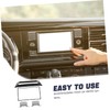 Gatuida 1 Set Car Stereo Mounting Brackets Trim Kit for
