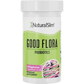 Good Flora Probiotic Nutritional Supplements - Pro Biotics for Gut Health, Digestive Health, Immune Support, & De Bloating for Women & Men with 7 Powerful Probiotic Strains - 60 Vegetarian Capsules
