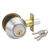 Ball Door Knob Universal Protection Classic Entrance Keyed Interior Door