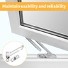Window Restrictors for Upvc,2 Pairs Window Locks Child Safety, Window