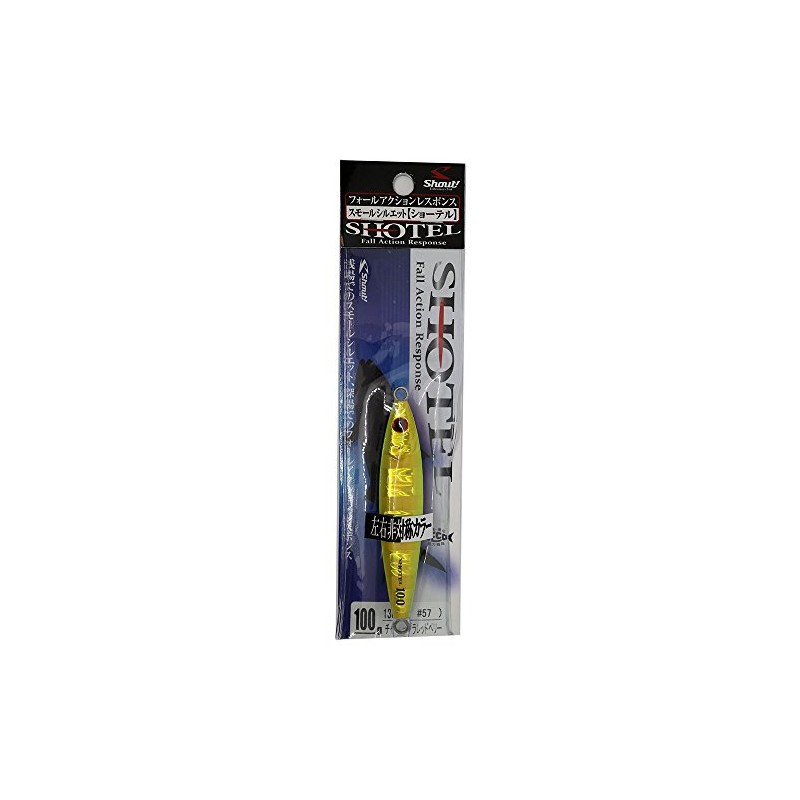 Shaut! Shoutel Metal Jig, 3.5 oz (100 g), Chart Zebra