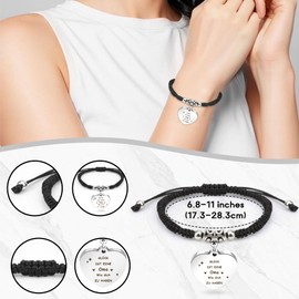 Oma Geschenk Oma Geburtstag Geburtstagsgeschenk Sinnvolle Geschenke für Omas Zum Geburtstag Von Enkel Ostergeschenk Muttertagsgeschenk Weihnachtsgeschenke Romantische für Frauen Geflochtenes Armband