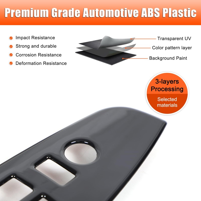 Window Lift Switch Cover Compatible with Infiniti G37 2008-2013, Car