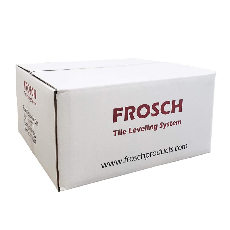 FROSCH Tile Leveling System - 1/32" (1mm) Clips, 2000-Pack