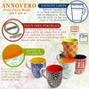 Annovero Coffee Mugs, Serving Bowls | Kitchen Dishes | Microwave