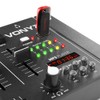 Vonyx STM-3020B 3-Channel Audio Mixer with USB/SD Card Playback, Mic