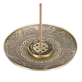 Incense Burners Holders Tibetan Incense Line Decoration Flower Plate Incense Censer Incense Plug Line Worship Craft Sticks