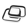 24W Hallway Light Modern LED Square Ceiling Light Small Asile