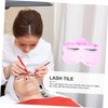 BIUDECO Portable Lash Extension Eyelash Tray Lash Tiles for Salon