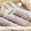 moonfarm Jute Lace Table Runner, Width 11.8 inches (30 cm),