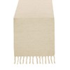 Time to Sparkle 33X200CM Woven Jute Table Runner with Tassels