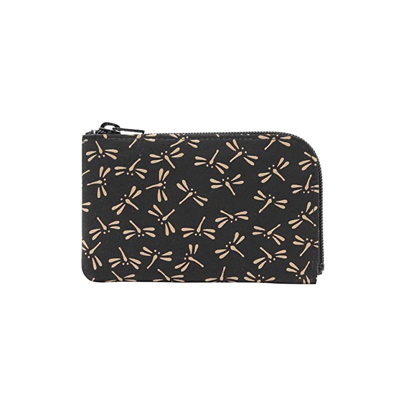 Washoya Indenya Inden Men's Coin Purse, Coin Purse, 1001, Black