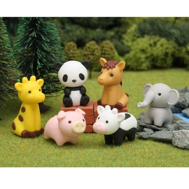 スガタ イワコー 消しゴム どうぶつえん 60個入り SCERDOU002