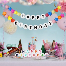 Acejoz 36Pcs Craft Foam Circles with Fishing Line and Needle, 3 Inch Round Foam Discs Polystyrene Circles for Friendship Bracelet Leis Birthday Decoration Classroom DIY Projects