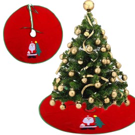 Christmas Tree Skirt Round 60 cm Christmas Tree Blanket Skirt, Christmas Tree Skirt Rug, Christmas Tree Skirts Base, Christmas Tree Blanket for Small Christmas Trees