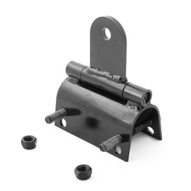 UTSAUTO Snowmobile Bumper Hitch Bumper Tow Hitch 12-101 for Polaris Arctic Yamaha Bumper Towing Hitch with Screws Nuts and EVA Pad Black