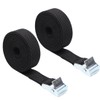 JTKREW 2 x 2 m lashing straps, zinc alloy snap
