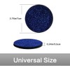 MACHSWON 2 Pack Car Cup Holder Shiny Car Coasters Blue