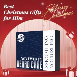 Kit De Cuidado De Barba Mobiuty Para Hombre Con Jabón, Aceit