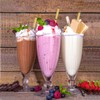 ALINK Biodegradable Bamboo Print Paper Drinking Straws for Drinks, Juices,