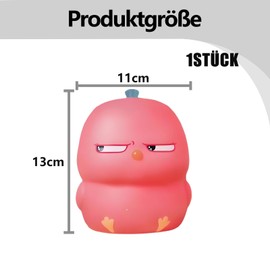 Anti-Stress Ball for Children, Anger Ball for Children, Anti-Stress Squishy for Friends, Classmates, Colleagues, Slow Rising Elastic, 13 x 11 cm, Lightweight and Portable Fidget Toys