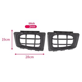 YOCTM Front Fog Lamp Cover Suzuki Jimny JB64 JB74 2019 2020 2021 2022 2023 Fog Cover Fog Lamp Cover Garnish Light Cover Exterior Custom Parts Accessories