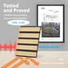 Art3d 4-Piece Wood Slat Acoustic Panels for Stylish Decor and