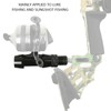 Aluminum Alloy Bowfishing Reel Seat Mount for Compound Recurve Bow