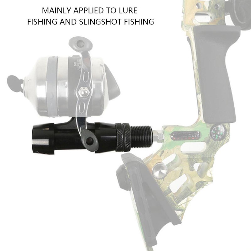 Aluminum Alloy Bowfishing Reel Seat Mount for Compound Recurve Bow