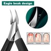 GIRAFEDA Precision Toenail Clippers for Thick and Ingrown Nails, Heavy