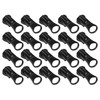 20pcs #5 Delrin Locking Zipper Pull Silders for Molded Plastic