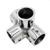 Marine 90 Degree 4-Way Cross Tube Pipe Connector, Heavy Dudy