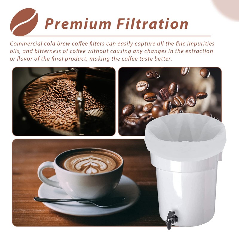 GRONGU Cold Brew Coffee Filter Bag Compatible With Toddy Cold