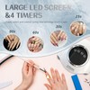 PROFESSIONAL 500W UV LED NAIL LAMP - 90 LED Bulbs
