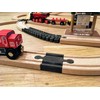 Locorico Balance rails mix for wooden railway compatible with Brio