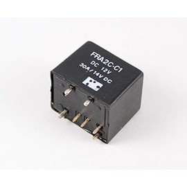 FIC FRA2C-C1DC-12V SPDT 12VDC 30A 2 Form C pc Mount Sealed Relay Qty=1